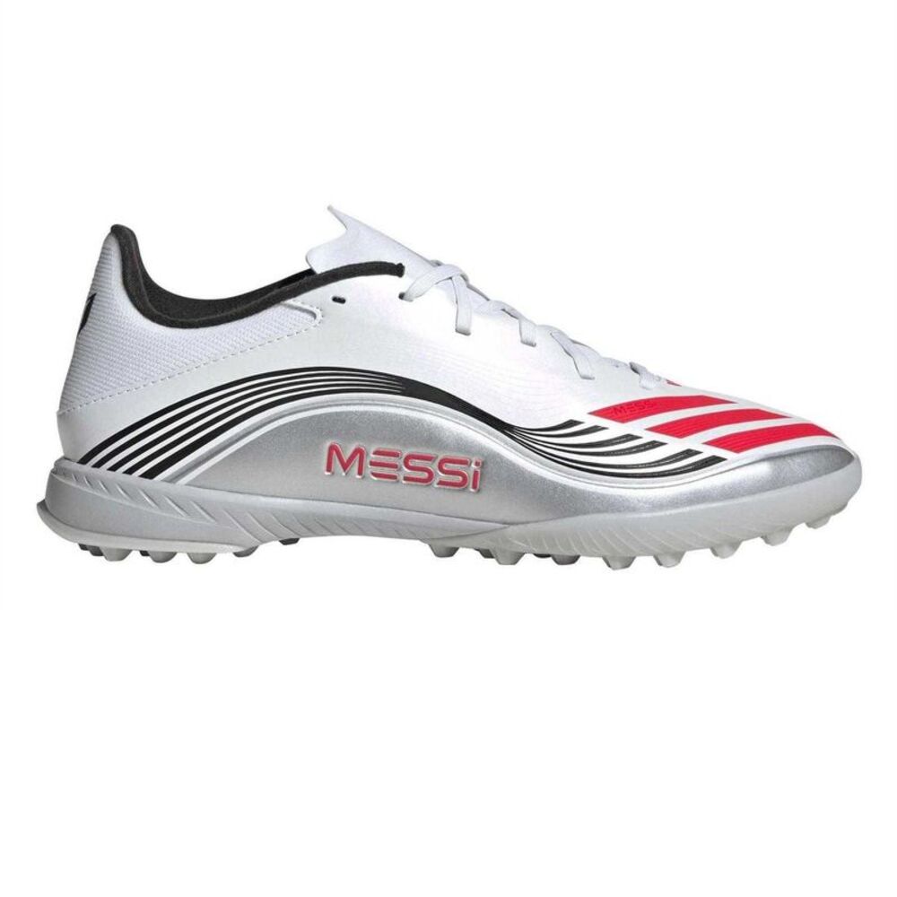 Adidas Mens F50 Lionel Messi Artificial Ground Football Boots / White